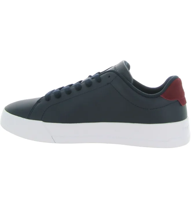 baskets et sneakers - Tendance - homme - Cuir - Bleu Marine - Tommy hilfiger