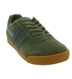 baskets et sneakers - Tendance - homme - Nubuck - Kaki - Gola