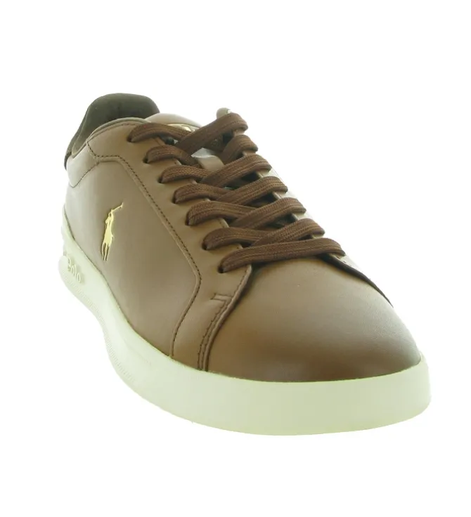 baskets et sneakers - Tendance - homme - Cuir - Marron - Ralph lauren
