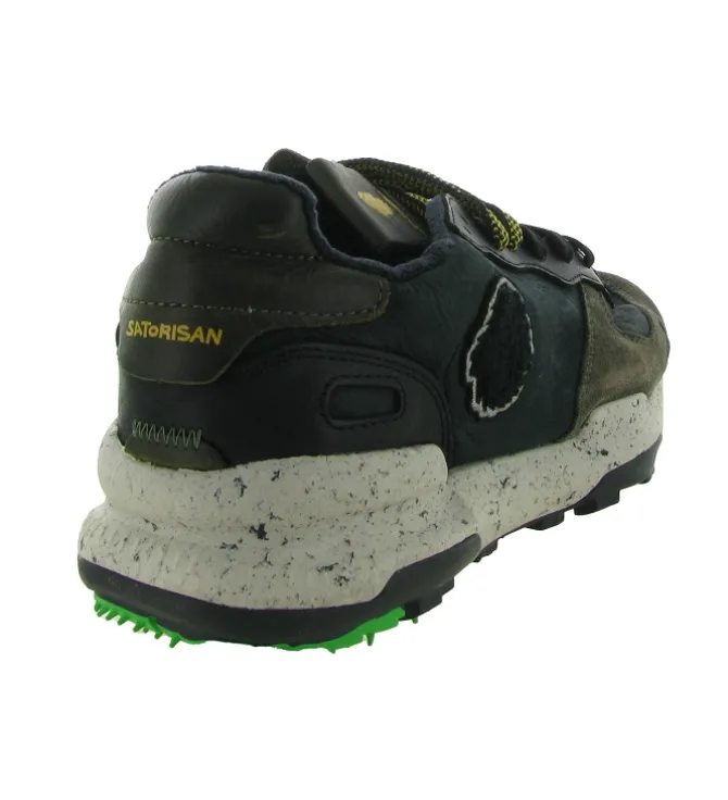 baskets et sneakers - Tendance - homme - Cuir - Noir - Satorisan