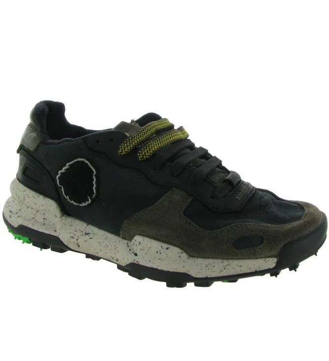 baskets et sneakers - Tendance - homme - Cuir - Noir - Satorisan