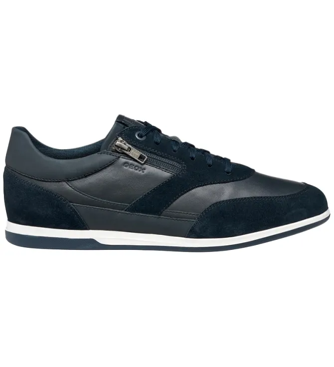 baskets et sneakers - Tendance - homme - Cuir - Bleu Marine - Geox