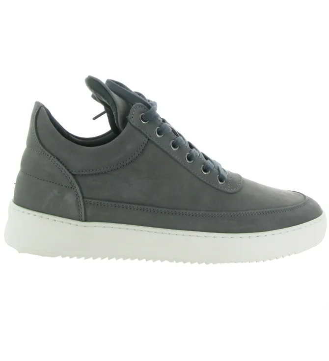 baskets et sneakers - Tendance - homme - Nubuck - Gris - Filling pieces