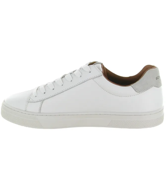 baskets et sneakers - Tendance - homme - Cuir - Blanc - Schmoove