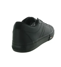 baskets et sneakers - Tendance - homme - Cuir - Noir - Tommy hilfiger
