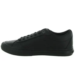 baskets et sneakers - Tendance - homme - Cuir - Noir - Tommy hilfiger