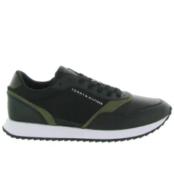 baskets et sneakers - Tendance - homme - Cuir - Noir - Tommy hilfiger