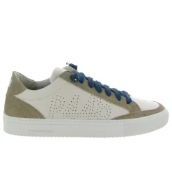 baskets et sneakers - Tendance - homme - Cuir - Blanc - P448