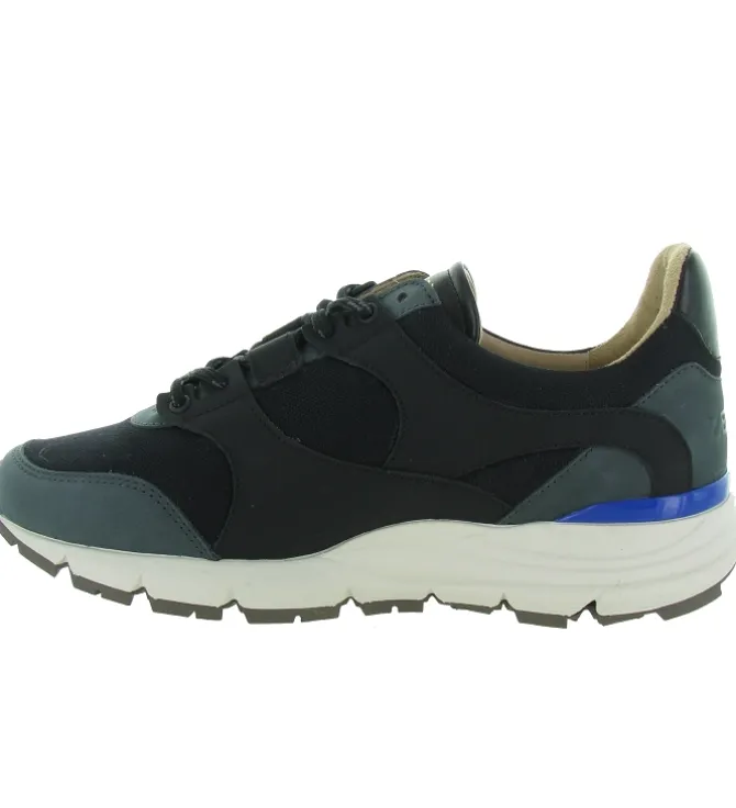 baskets et sneakers - Tendance - homme - Cuir - Noir - Zespa