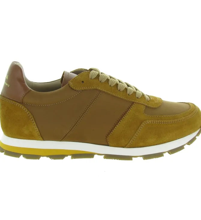 baskets et sneakers - Tendance - homme - Cuir - Camel - Zespa