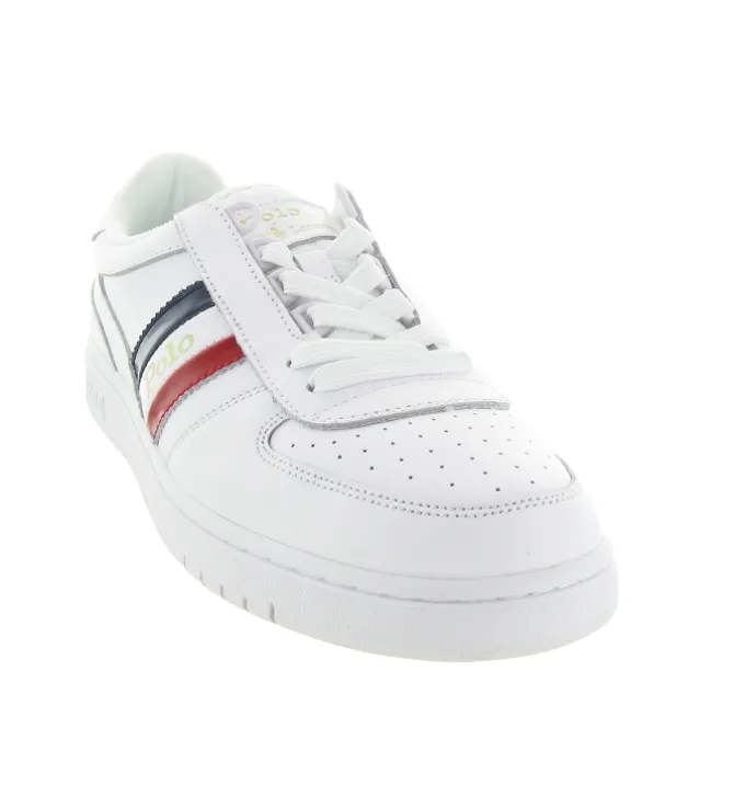 baskets et sneakers - Tendance - homme - Cuir - Blanc - Ralph lauren