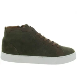 baskets et sneakers - Tendance - homme - Toile - Vert - Schmoove
