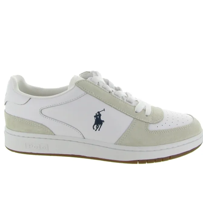 baskets et sneakers - Tendance - homme - Cuir - Beige - Ralph lauren