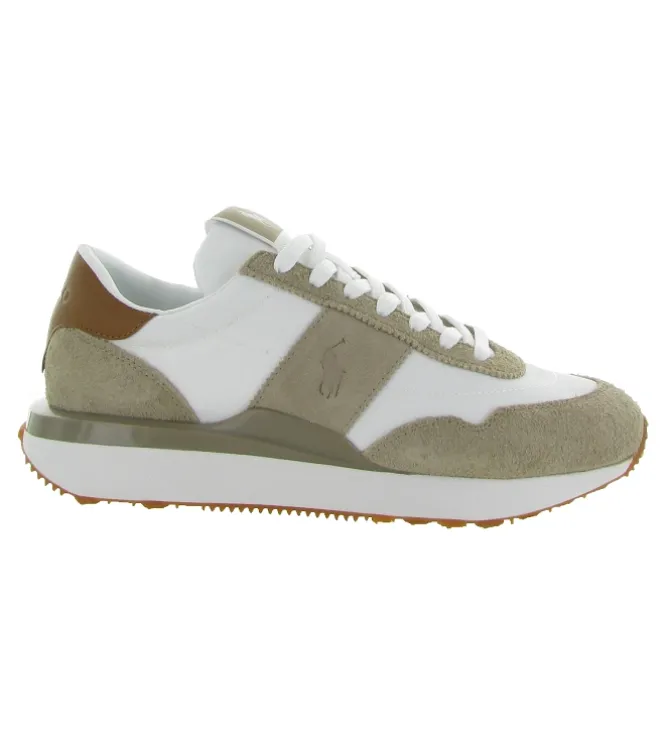 baskets et sneakers - Tendance - homme - Cuir - Gris - Ralph lauren