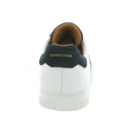 baskets et sneakers - Tendance - homme - Cuir - Blanc - Schmoove