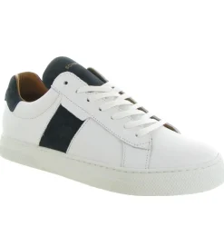baskets et sneakers - Tendance - homme - Cuir - Blanc - Schmoove