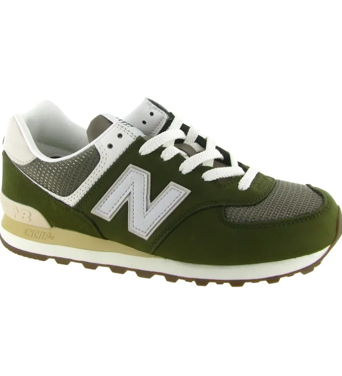 baskets et sneakers - Tendance - homme - Nubuck - Kaki - New balance