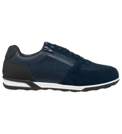 baskets et sneakers - Tendance - homme - Cuir - Bleu Marine - Geox
