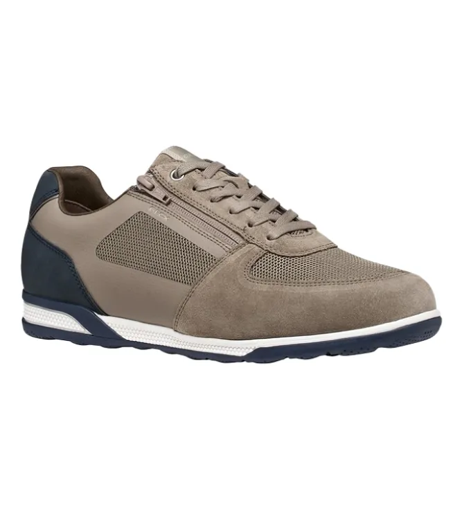 baskets et sneakers - Tendance - homme - Cuir - Marron - Geox
