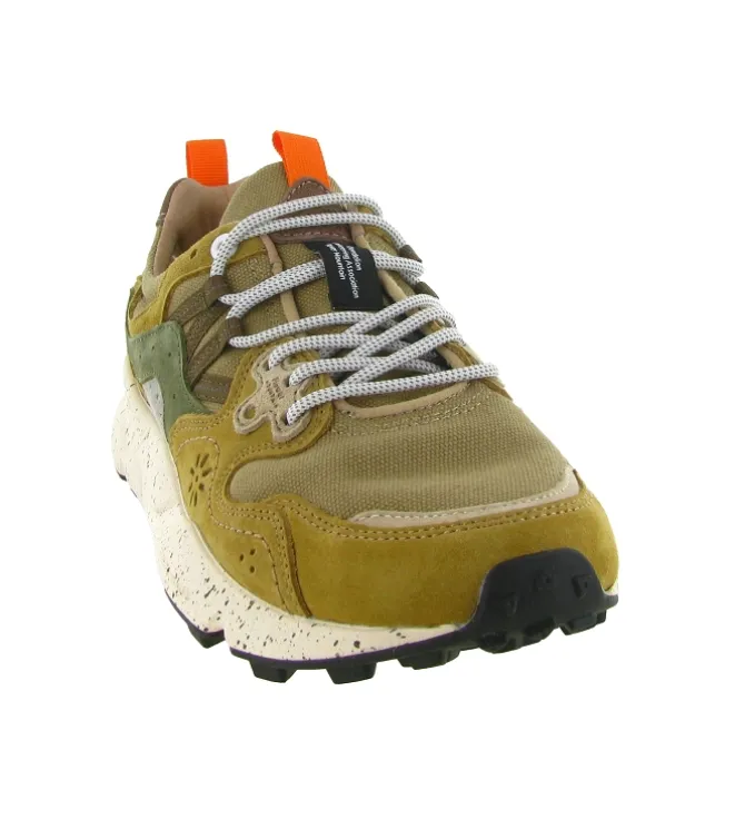 baskets et sneakers - Tendance - homme - Nubuck - Marron - Flower mountain