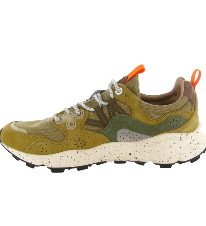baskets et sneakers - Tendance - homme - Nubuck - Marron - Flower mountain