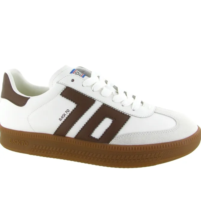 baskets et sneakers - Tendance - homme - Cuir - Marron - Back70
