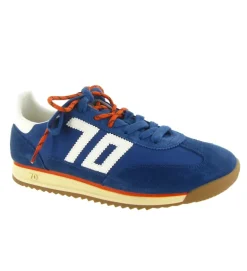 baskets et sneakers - Tendance - homme - Nubuck - Bleu - Back70