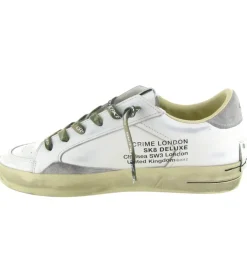 baskets et sneakers - Tendance - homme - Cuir - Blanc - Crime london