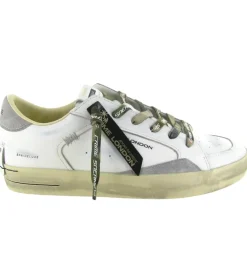 baskets et sneakers - Tendance - homme - Cuir - Blanc - Crime london