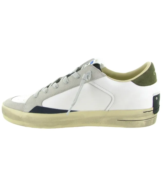 baskets et sneakers - Tendance - homme - Cuir - Blanc - Crime london
