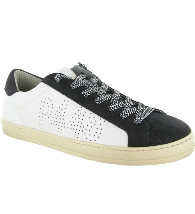 baskets et sneakers - Tendance - homme - Cuir - Blanc - P448