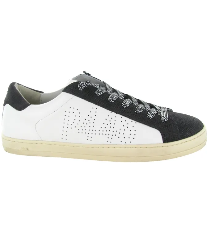 baskets et sneakers - Tendance - homme - Cuir - Blanc - P448