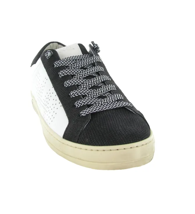 baskets et sneakers - Tendance - homme - Cuir - Blanc - P448