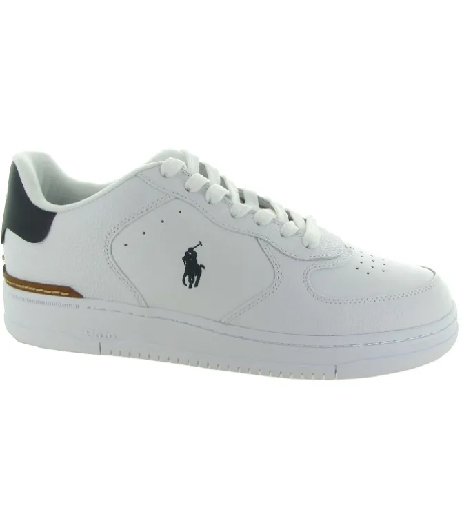 baskets et sneakers - Tendance - homme - Cuir - Blanc - Ralph lauren