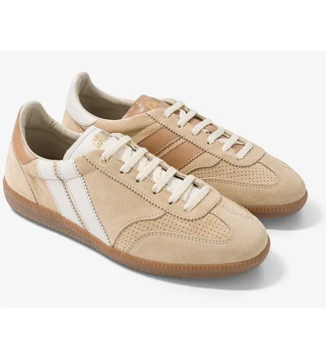 baskets et sneakers - Tendance - femme - Nubuck - Beige - Caval