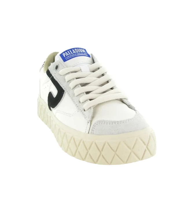 baskets et sneakers - Tendance - femme - Cuir - Blanc - Palladium
