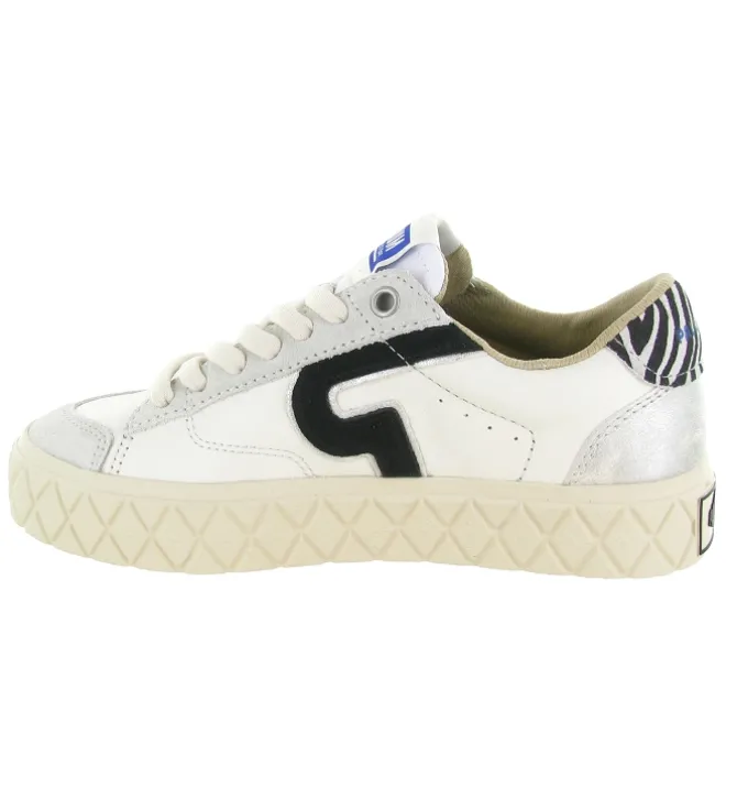 baskets et sneakers - Tendance - femme - Cuir - Blanc - Palladium