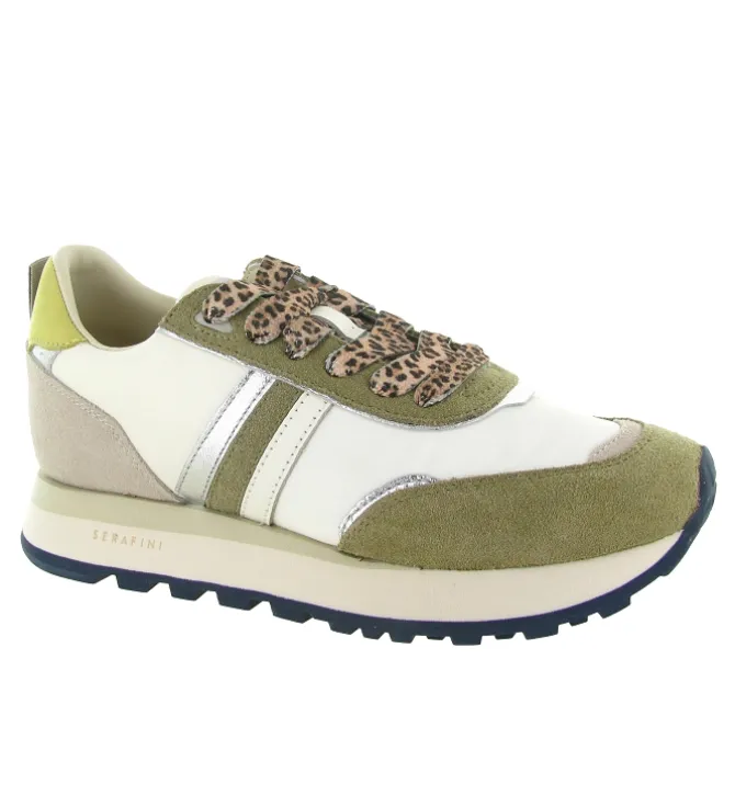 baskets et sneakers - Tendance - femme - Cuir - Blanc - Serafini