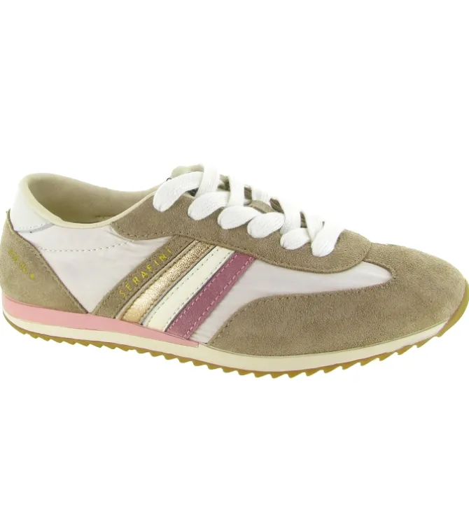 baskets et sneakers - Tendance - femme - Nubuck - Beige - Serafini
