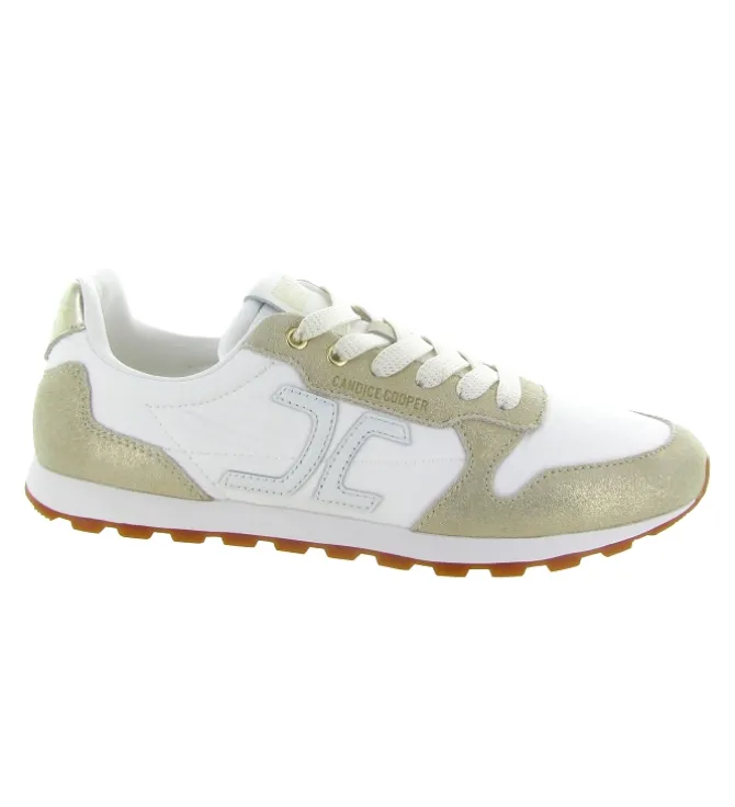 baskets et sneakers - Tendance - femme - Cuir - Beige - Candice cooper