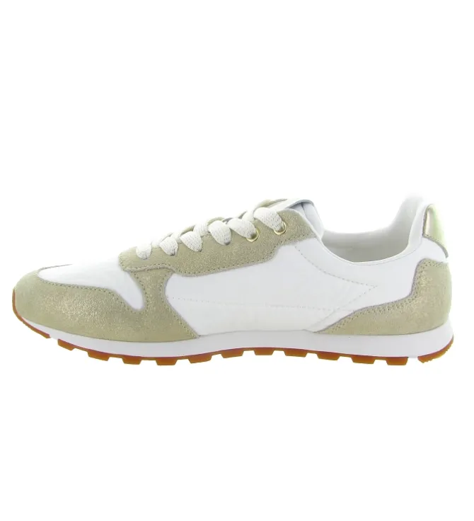 baskets et sneakers - Tendance - femme - Cuir - Beige - Candice cooper