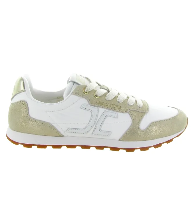 baskets et sneakers - Tendance - femme - Cuir - Beige - Candice cooper