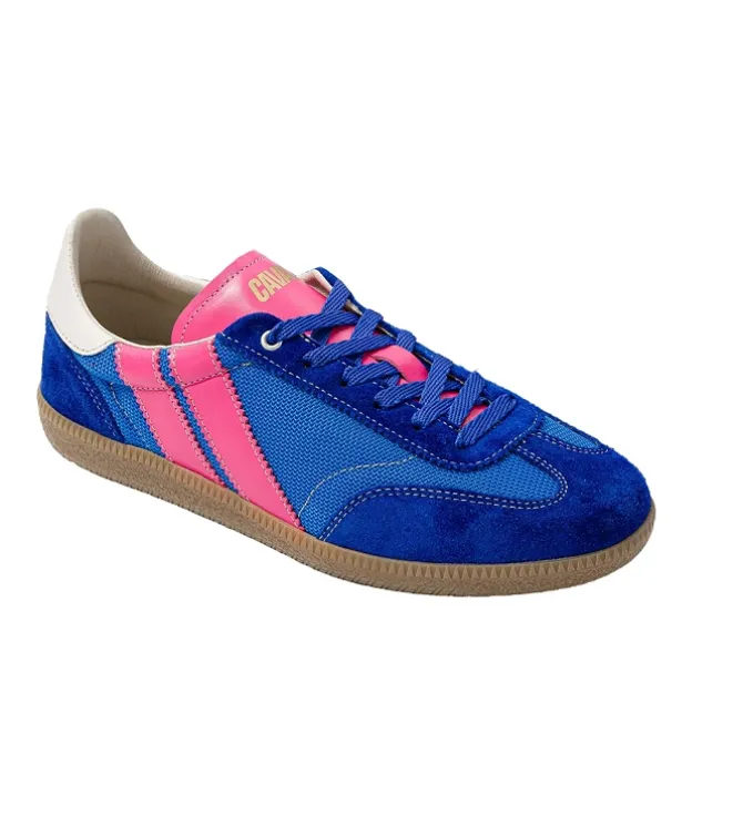 baskets et sneakers - Tendance - femme - Cuir - Bleu - Caval