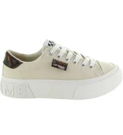 baskets et sneakers - Tendance - femme - Toile - Beige - No name