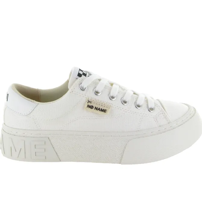 baskets et sneakers - Tendance - femme - Toile - Blanc - No name