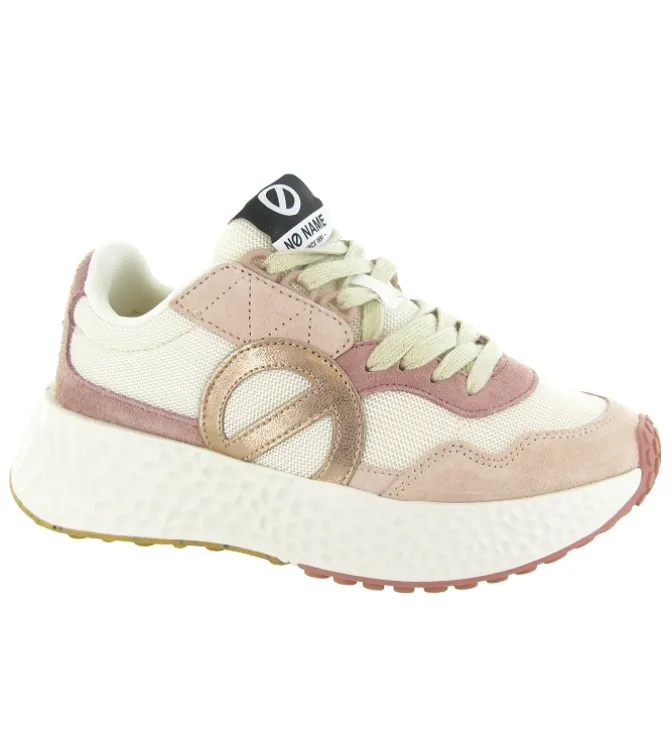 baskets et sneakers - Tendance - femme - Cuir - Rose - No name