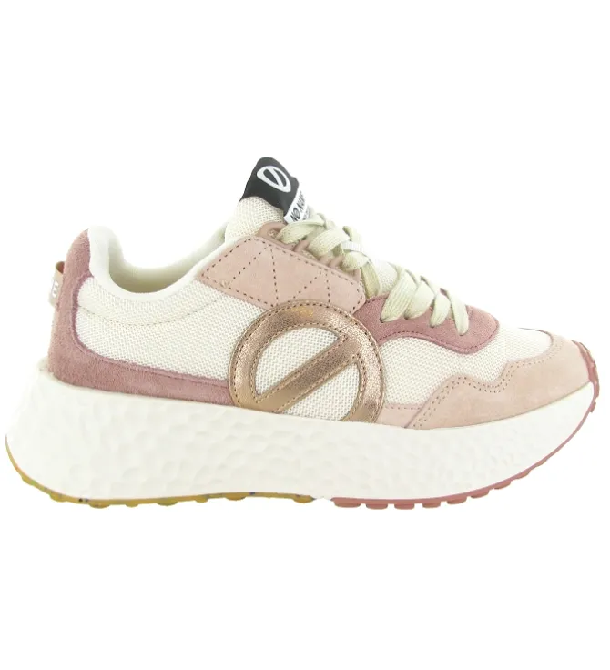 baskets et sneakers - Tendance - femme - Cuir - Rose - No name