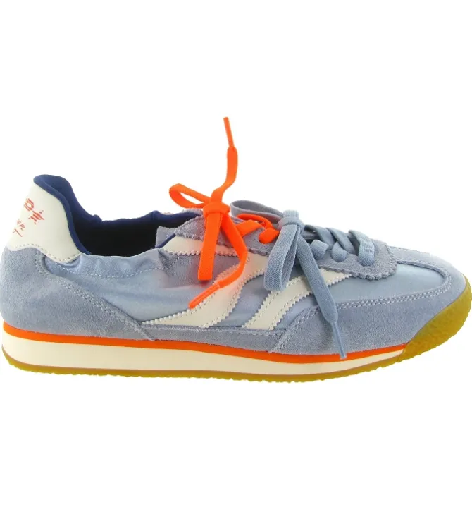 baskets et sneakers - Tendance - femme - Nubuck - Bleu - Mrp star