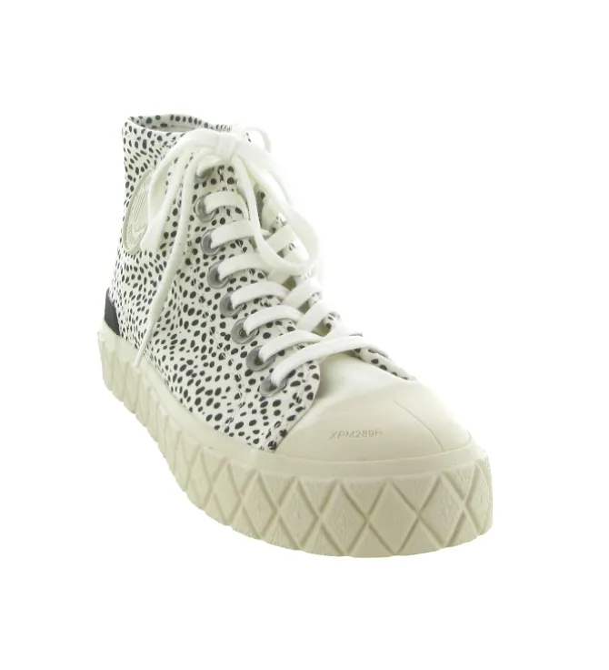 baskets et sneakers - Tendance - femme - Toile - Léopard - Palladium