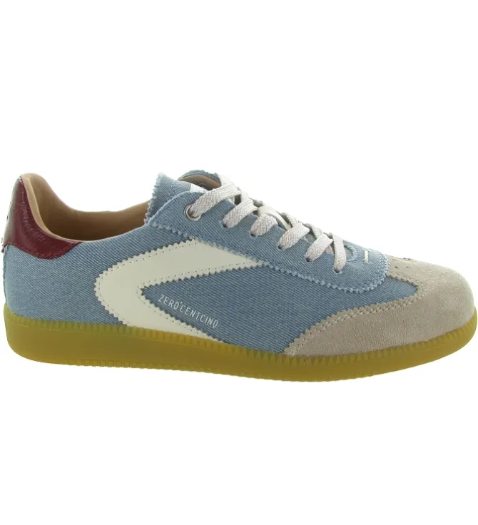 baskets et sneakers - Tendance - femme - Cuir - Bleu - 0.105